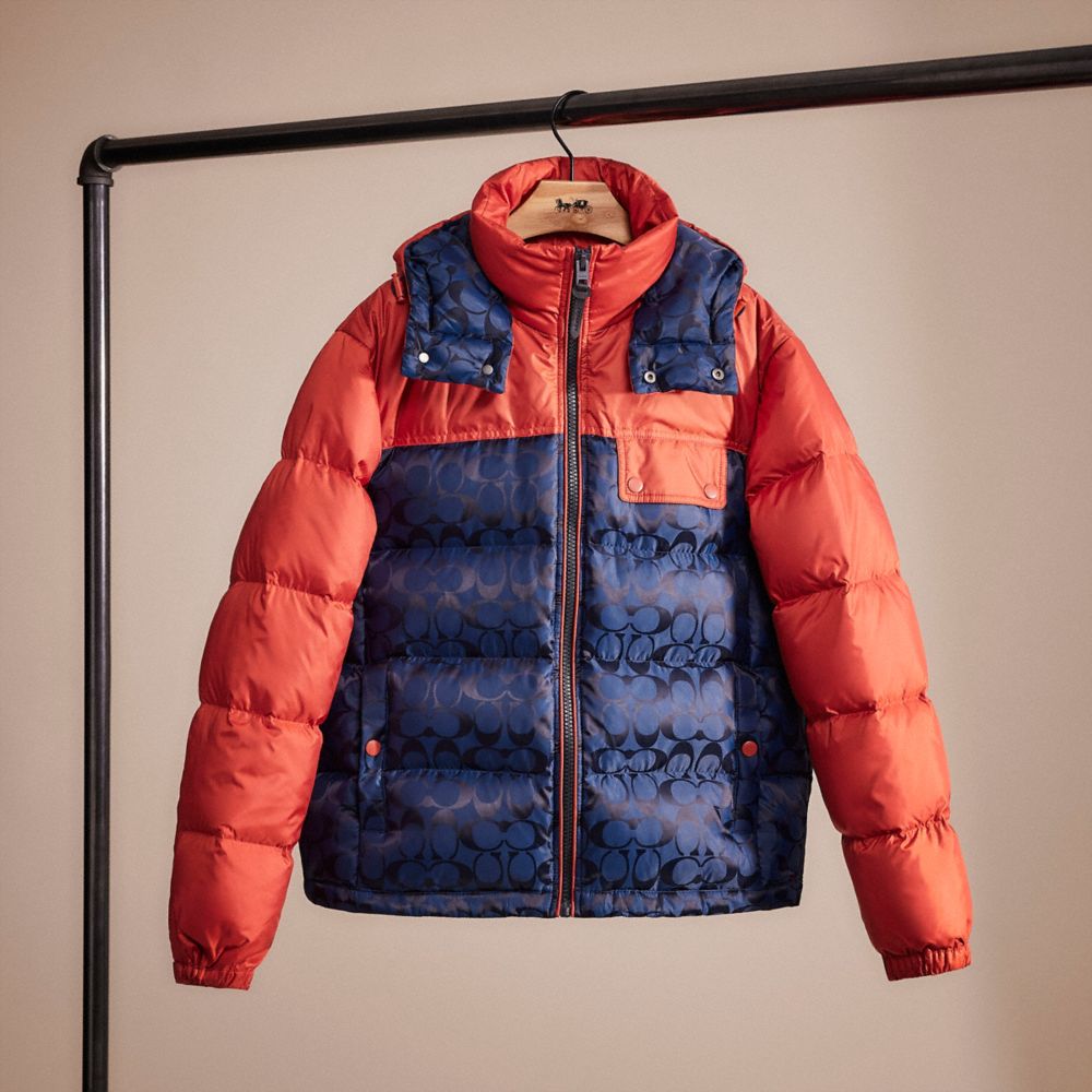 Coach puffer store jacket