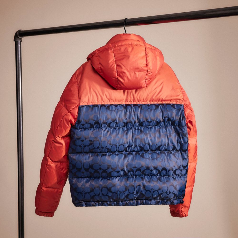 Restored Signature Hooded Puffer Jacket