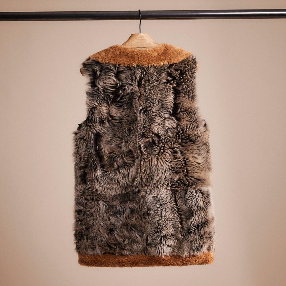 Upcrafted Shearling Vest