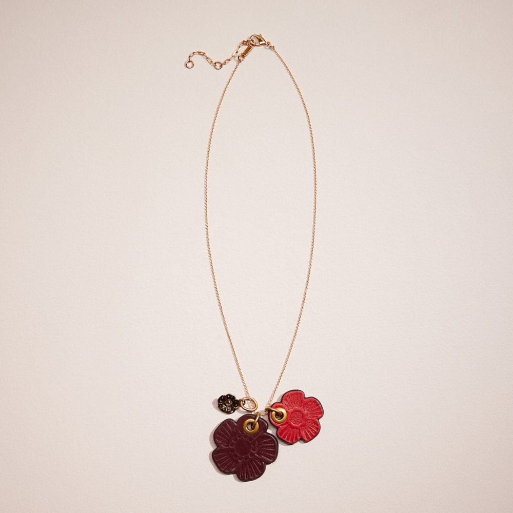 Remade Tea Rose Necklace