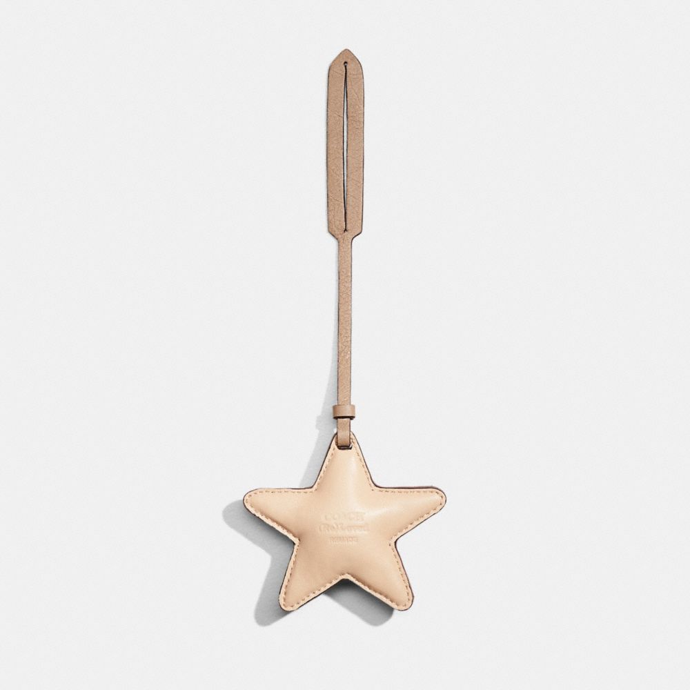 COACH®,Remade Puffy Star Bag Charm,,Front View