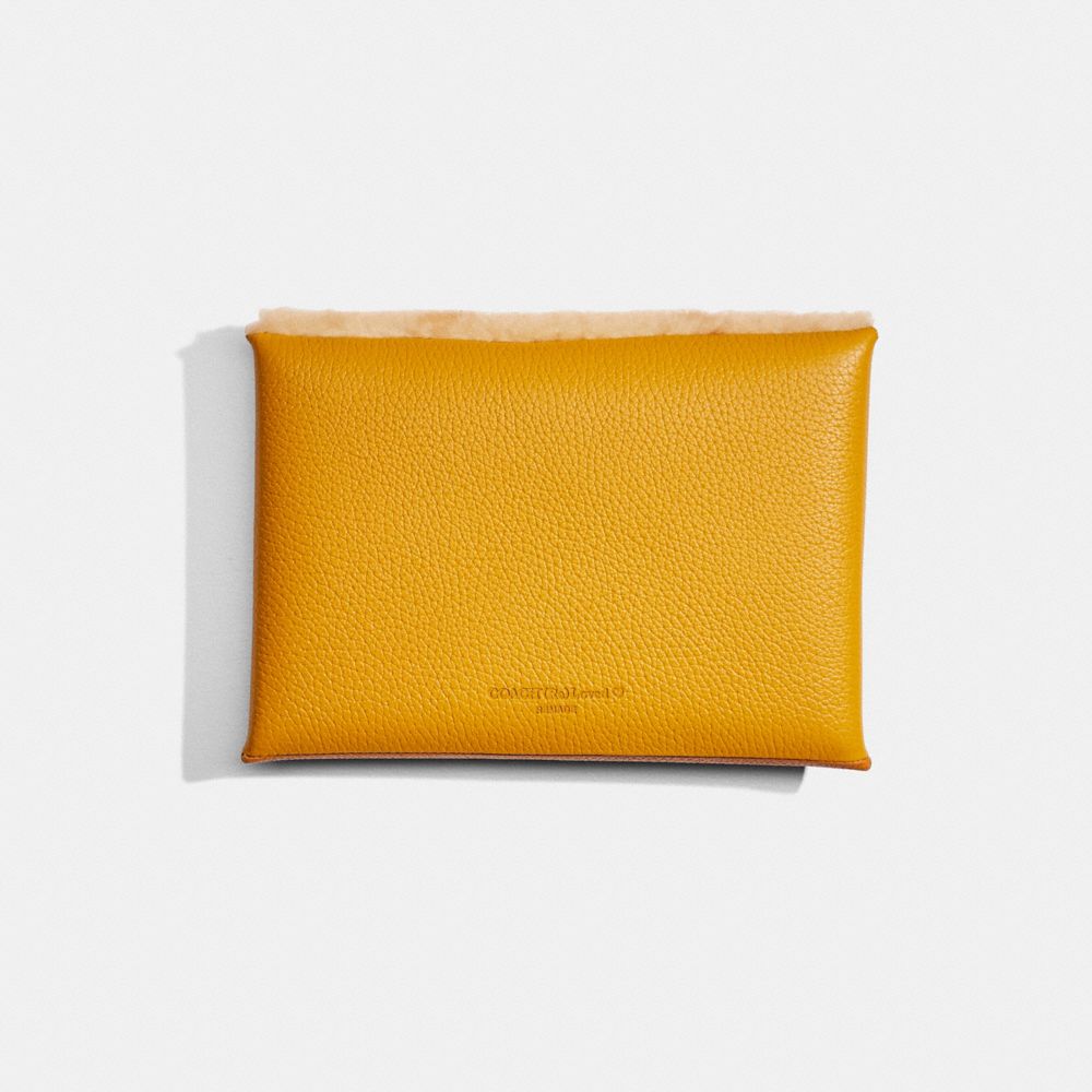 Remade Colorblock Large Signature Shearling Pouch