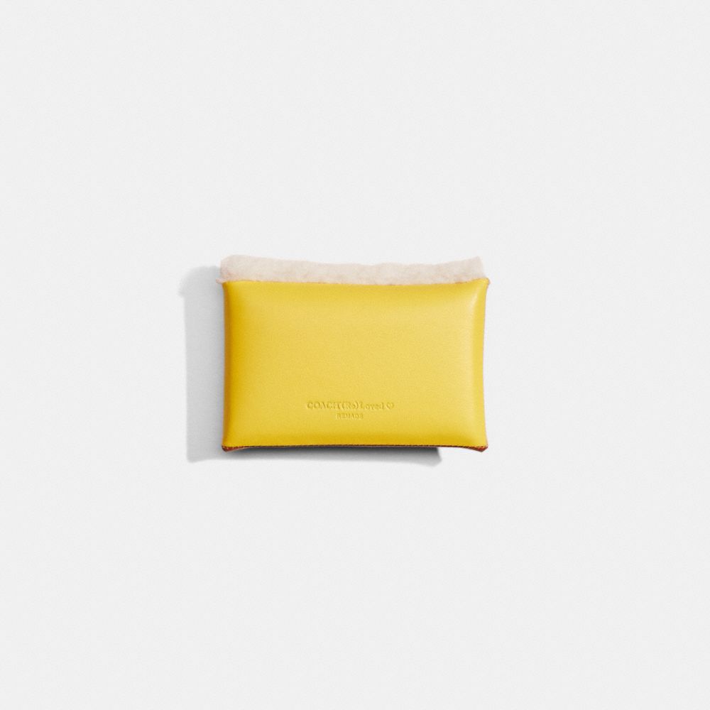 Remade Colorblock Medium Signature Shearling Pouch