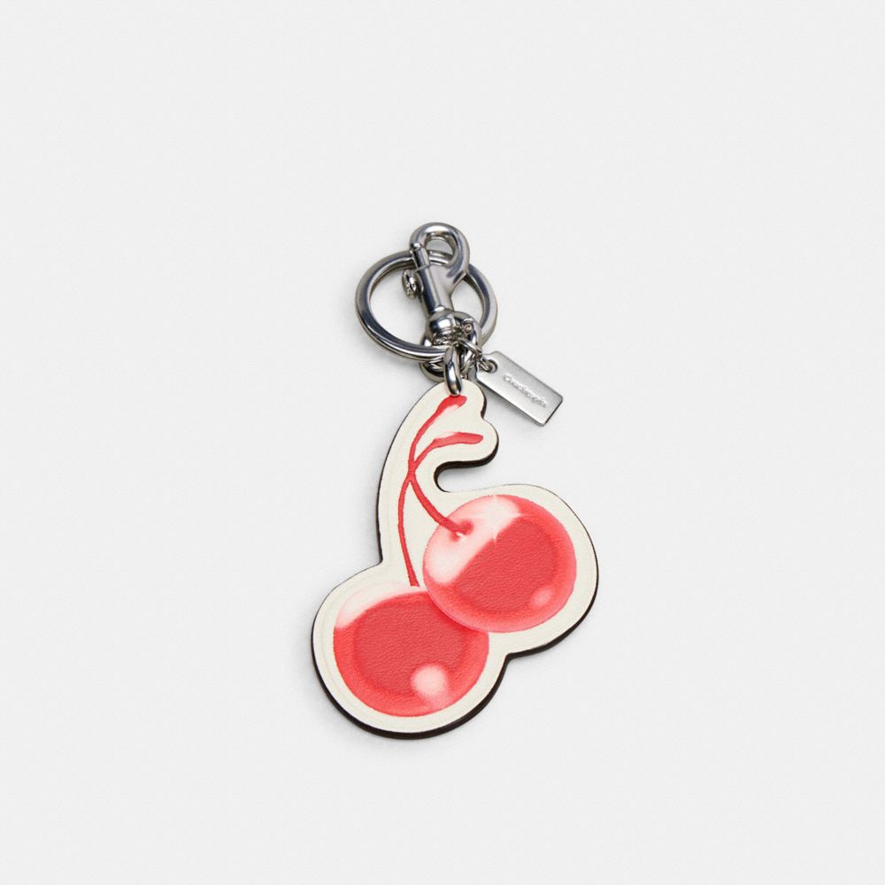 coach cherry keychain