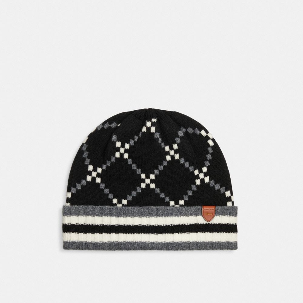 Signature Jacquard Beanie