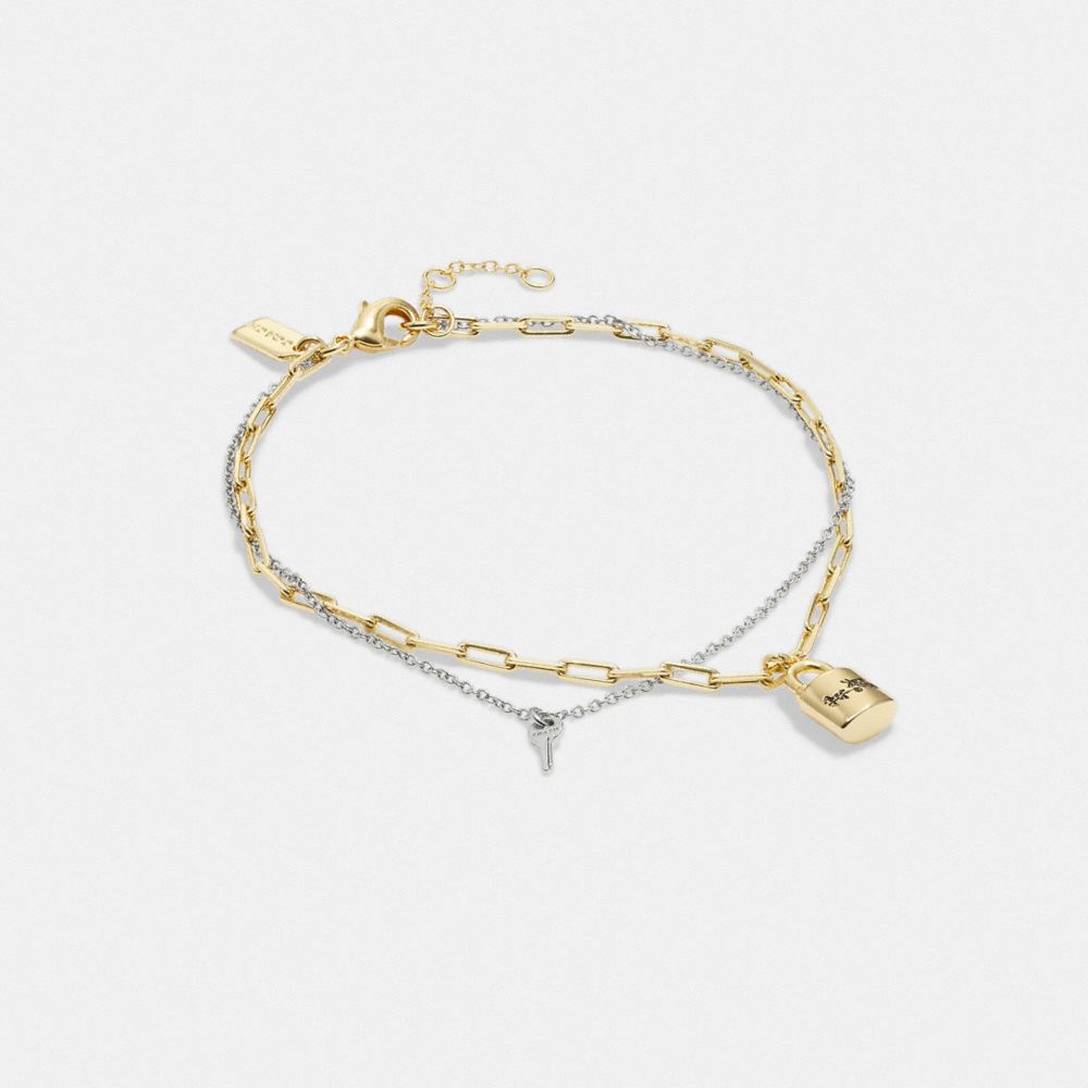 Lock And Key Anklet