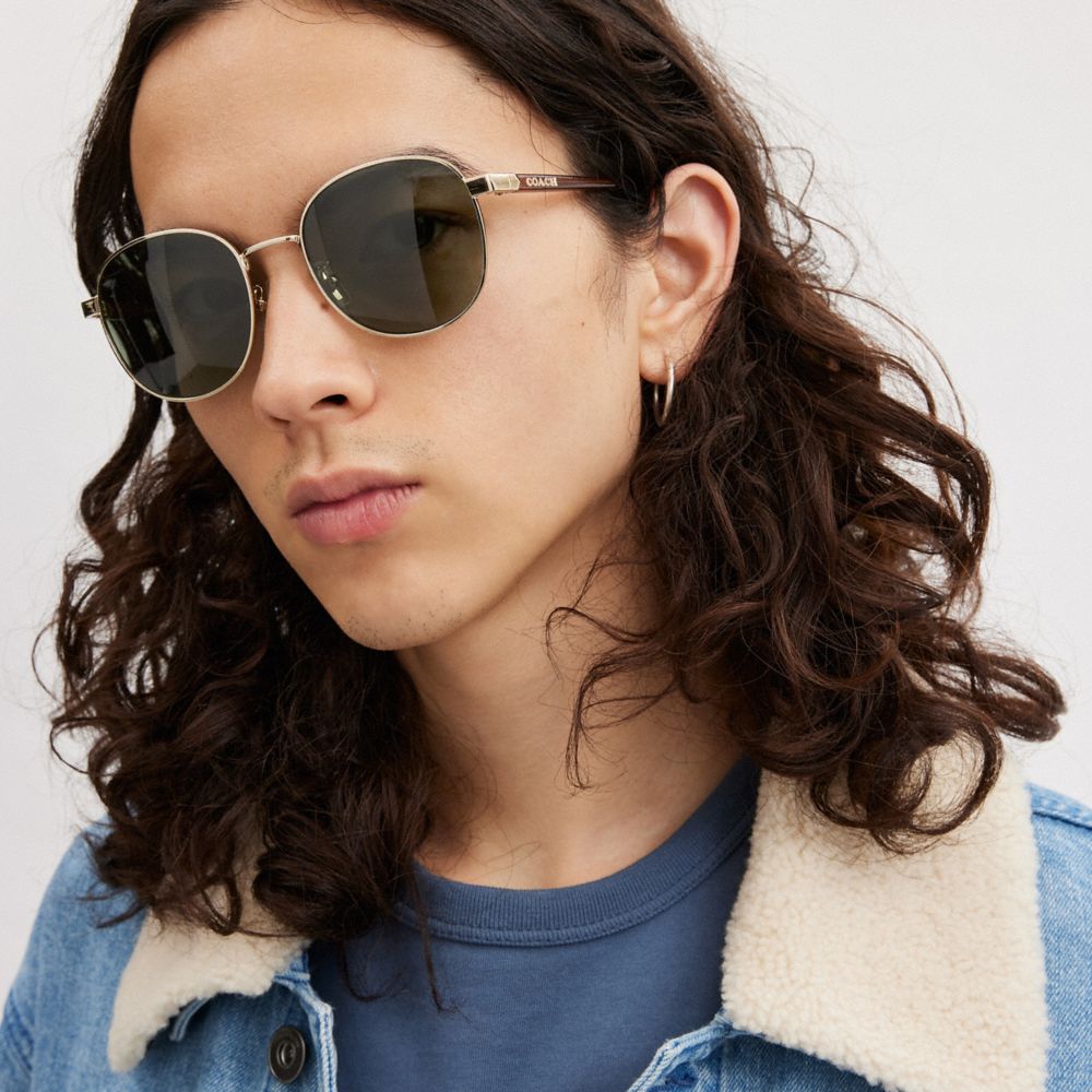 COACH® Outlet  Hudson Rectangle Sunglasses