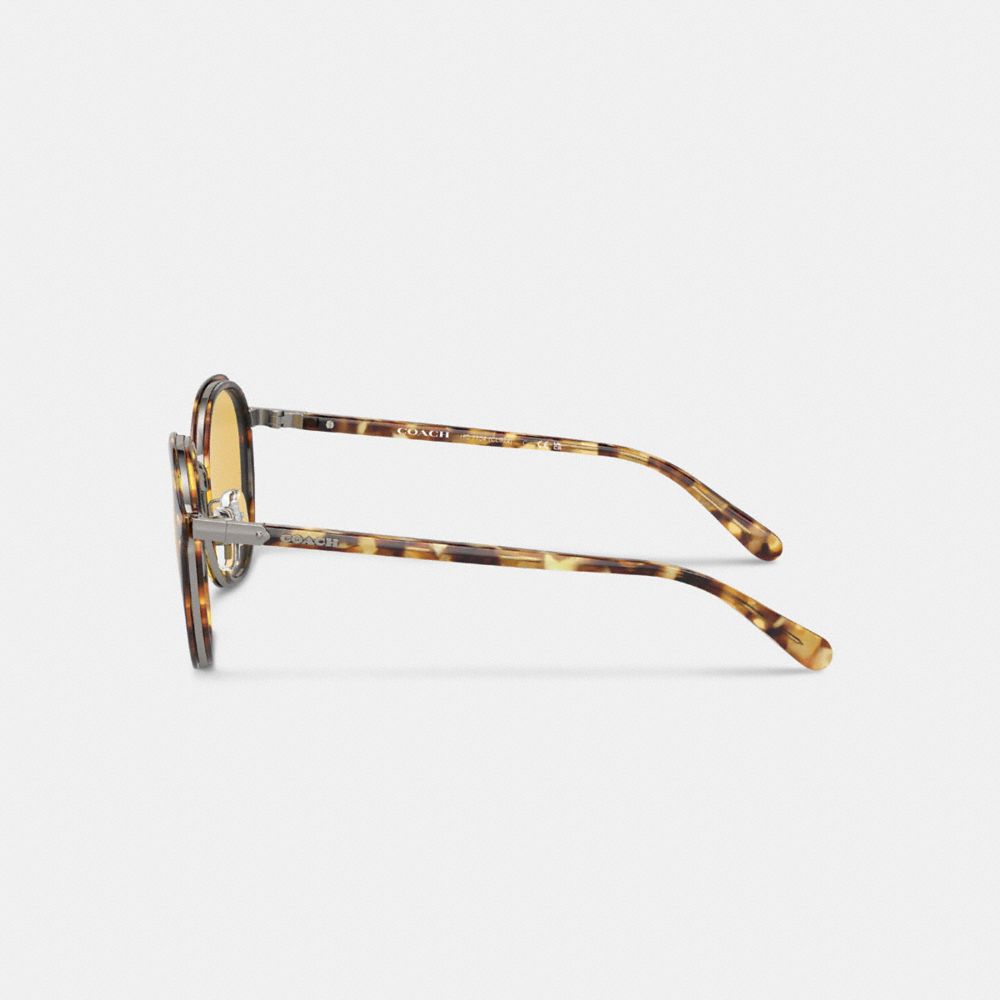 Coach sales round glasses