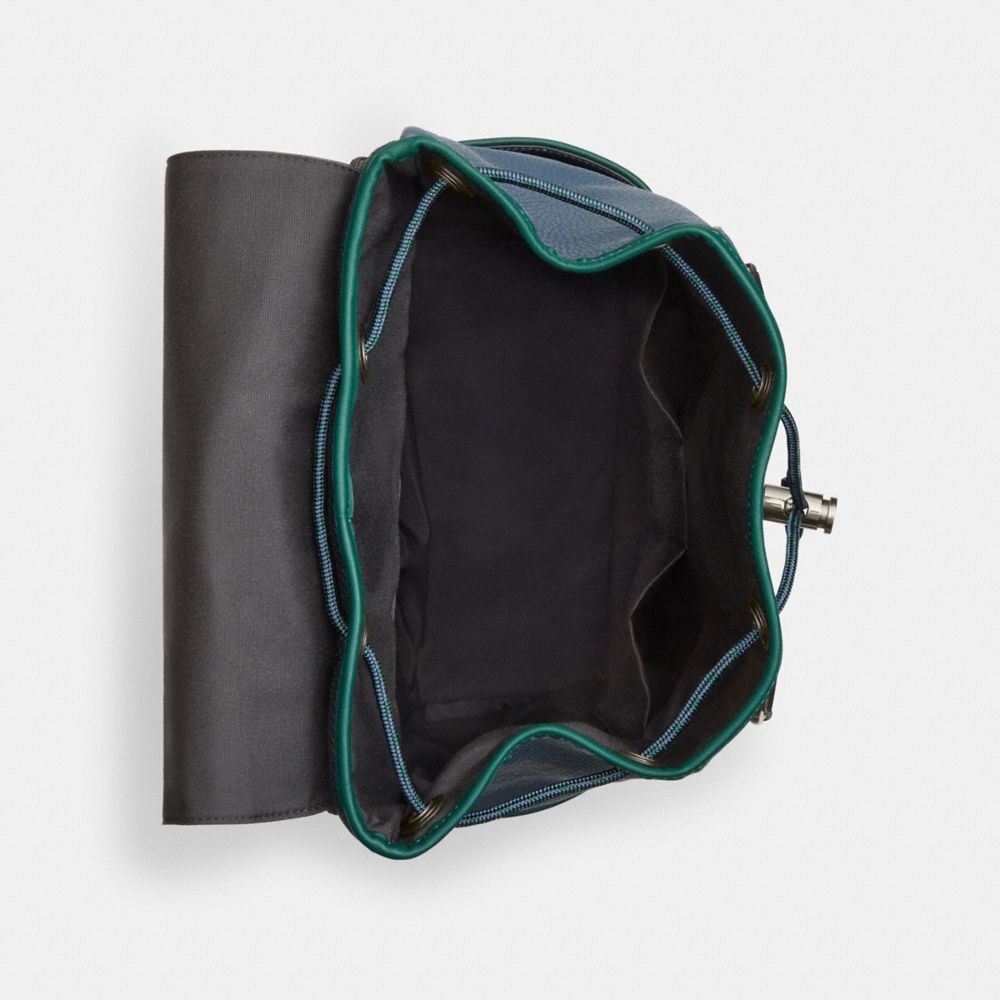 COACH®,トラック バックパック・カラーブロック・コーチ スタンプ,バックパック&リュック ,