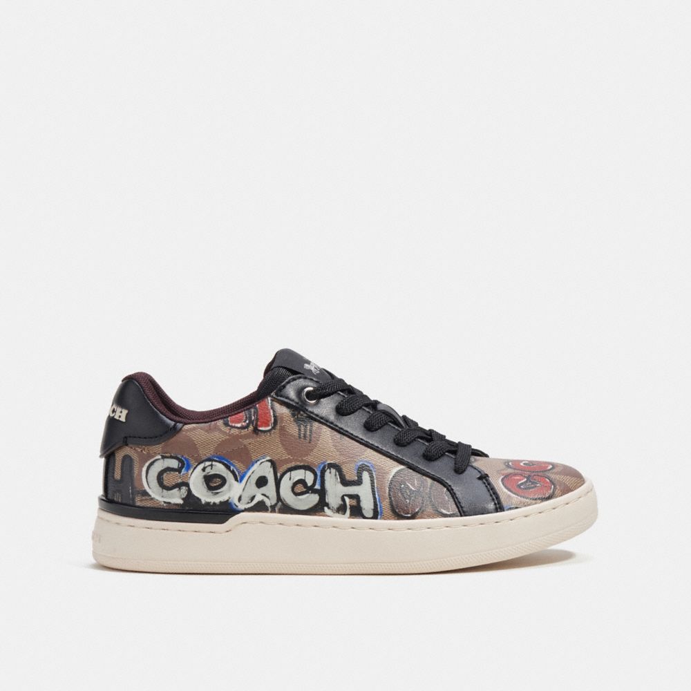 COACH®  Coach X Mint + Serf Clip Low Top Sneaker In Signature Canvas