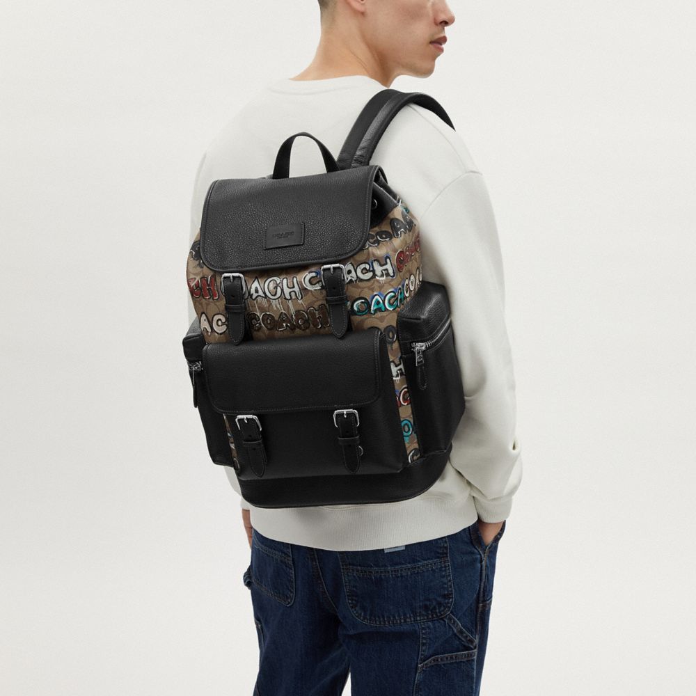 COACH®: Coach X Mint + Serf Carriage Backpack