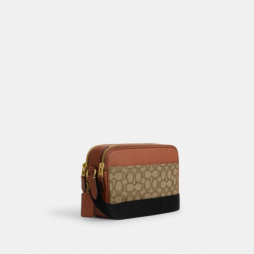 COACH®,【DISNEY X COACH】グラハム クロスボディ / シグネチャー ジャカード / ミッキーマウス プリント,斜め掛け&ボディバッグ,