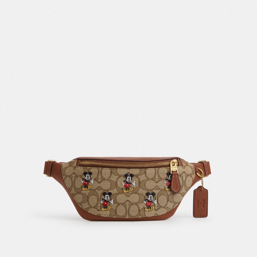 Coach snow white outlet fanny pack