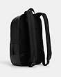 COACH®,EDGE BACKPACK IN SIGNATURE CANVAS,Coated Canvas,X-Large,Gunmetal/Charcoal/Black,Angle View