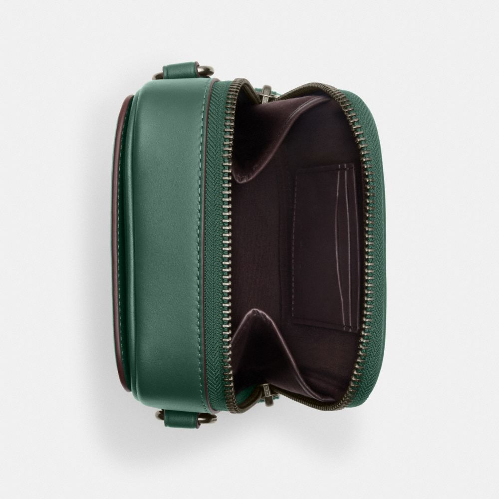 COACH®,【DISNEY X COACH】スタントン クロスボディ / ウィンター モチーフ,斜め掛け&ボディバッグ,ﾀﾞｰｸ ﾊﾟｲﾝ ﾏﾙﾁ