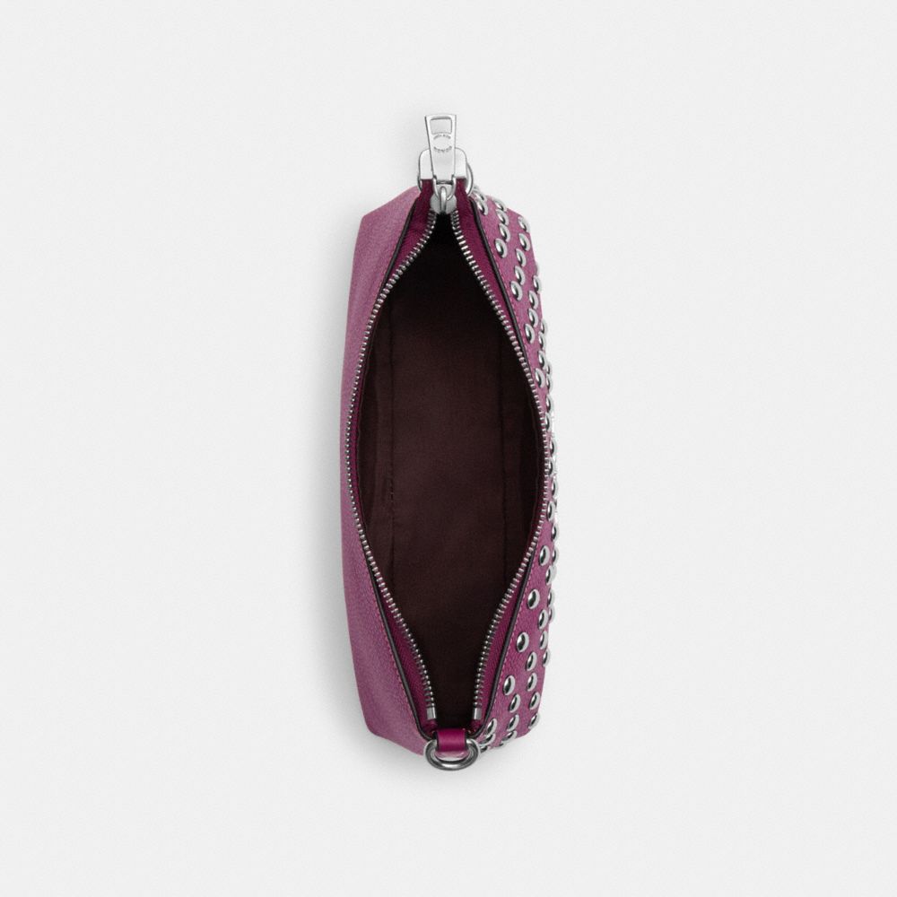 COACH®,Charlotte Shoulder Bag With Rivets,,Inside View,Top View