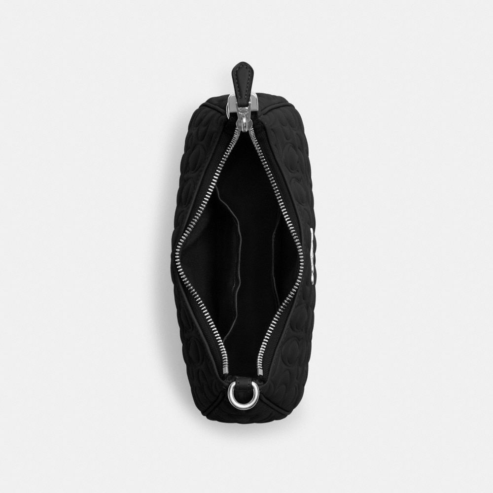 COACH®,Teri Shoulder Bag In Signature Leather,,Inside View,Top View