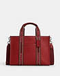 COACH®,CABAS SMITH,Cuir,Argent/Rouge 1941 multi,Front View