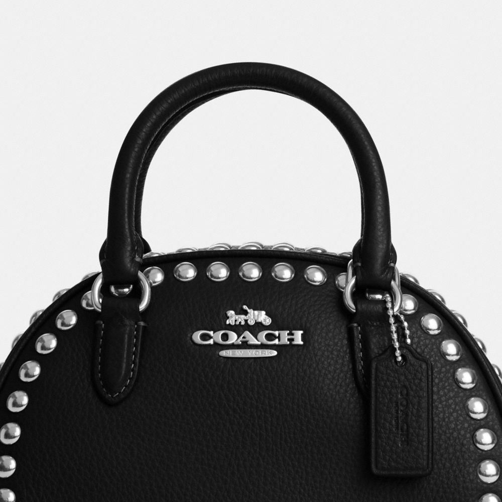 COACH®,Sydney Satchel With Rivets,
