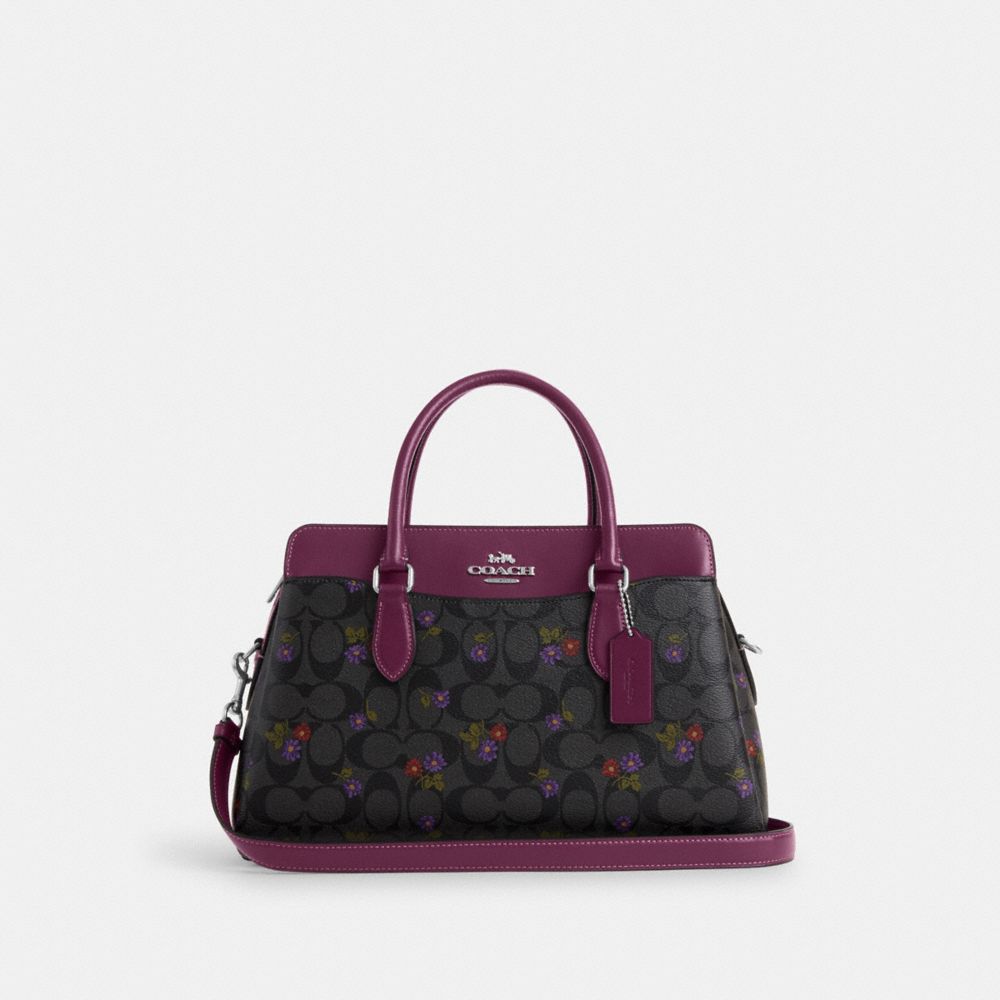 COACH®  Darcie Carryall In Signature Canvas With Country Floral Print