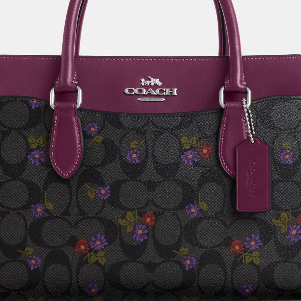 COACH®,Darcie Carryall Bag In Signature Canvas With Country Floral Print,