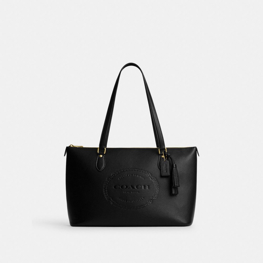 COACH® | Gallery Tote Bag With Coach Heritage