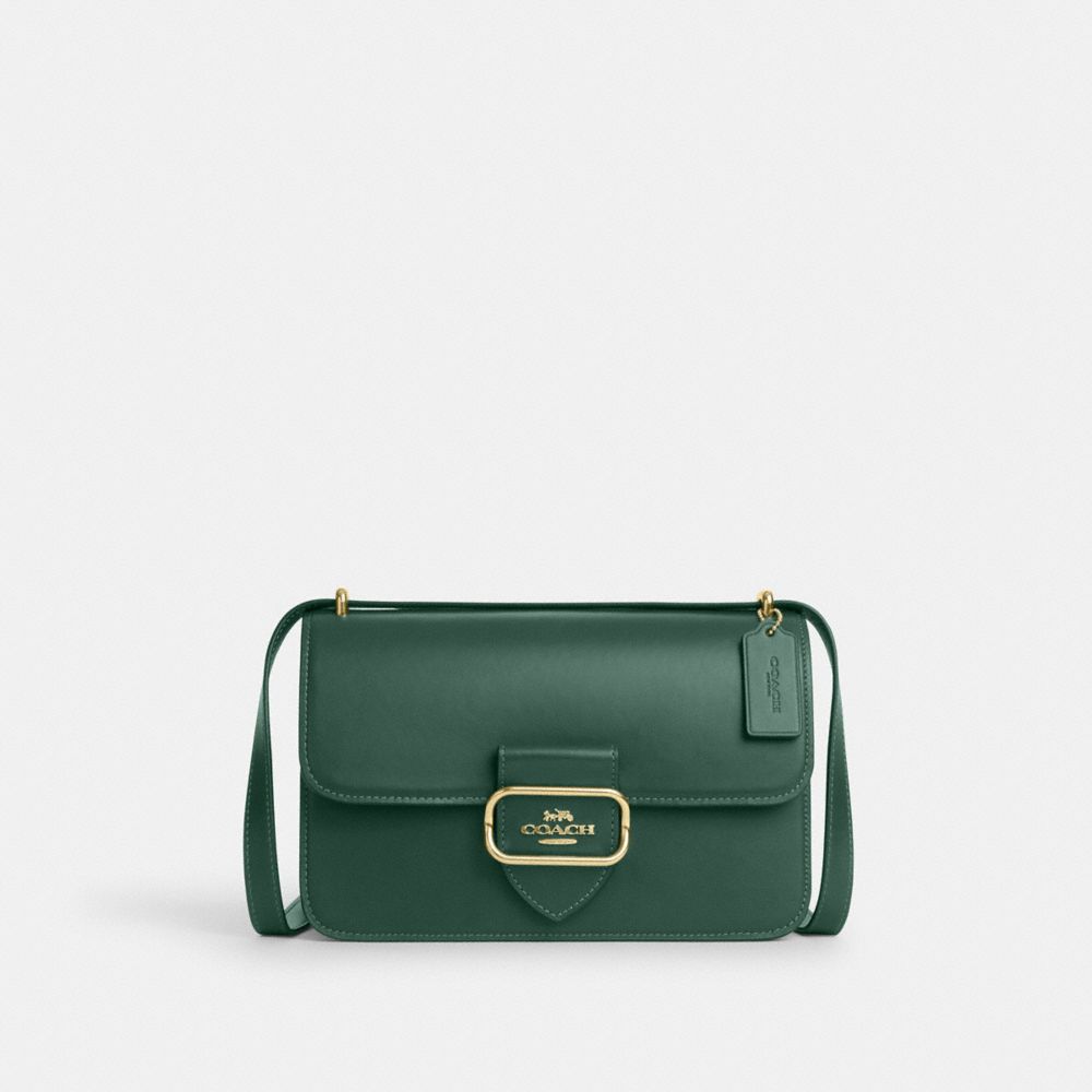 Leather crossbody bag Coach Green in Leather - 25826177