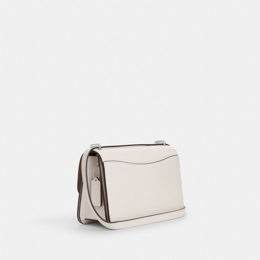 Leather crossbody bag Coach White in Leather - 31675085