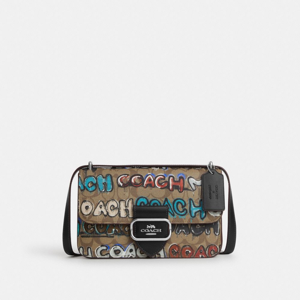 Coach Mint + Serf Nolita 19 in Signature Canvas