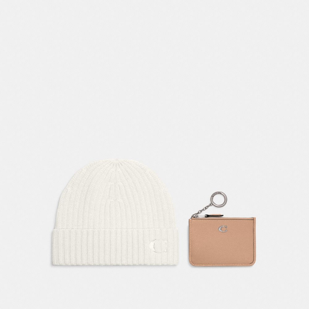 Coach cheap cashmere beanie