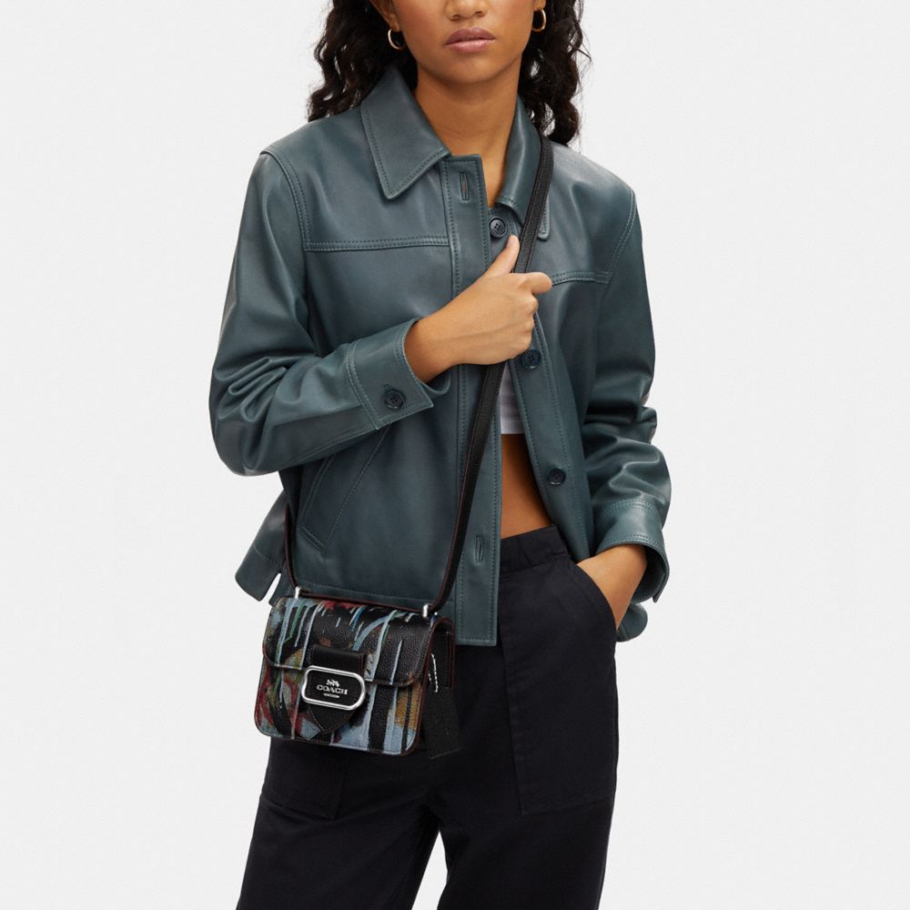COACH®,Coach X Mint + Serf Morgan Square Crossbody Bag,,Detail View
