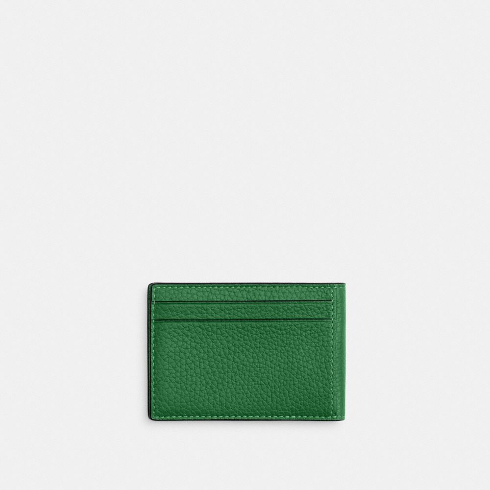 COACH®,Compact Billfold Wallet,Leather,Bi Fold,Casual,,Back View