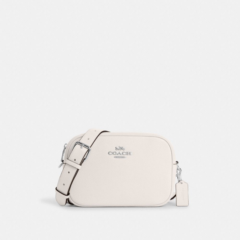 Leather crossbody bag Coach White in Leather - 31675085