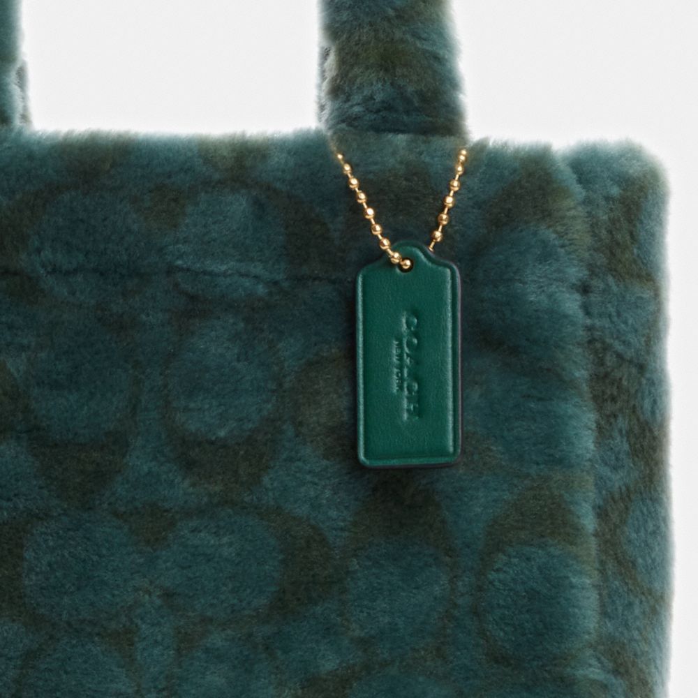 COACH®,Small Tote In Shearling,