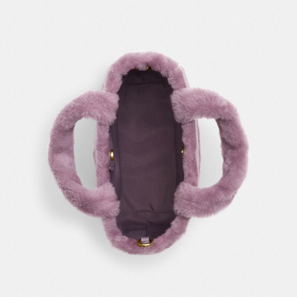 COACH®,スモール トート・シアリング,トートバッグ,ﾊﾟｰﾌﾟﾙ ﾏﾙﾁ