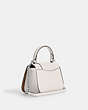 COACH®,LYSA TOP HANDLE,Silver/Chalk,Angle View