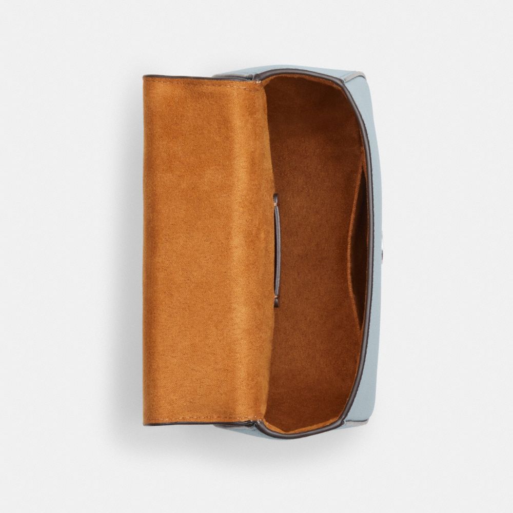 COACH®,ライサ トップ ハンドル,ハンドバック&サッチェル,ｼﾙﾊﾞｰ/ﾍﾟｰﾙ ﾌﾞﾙｰ