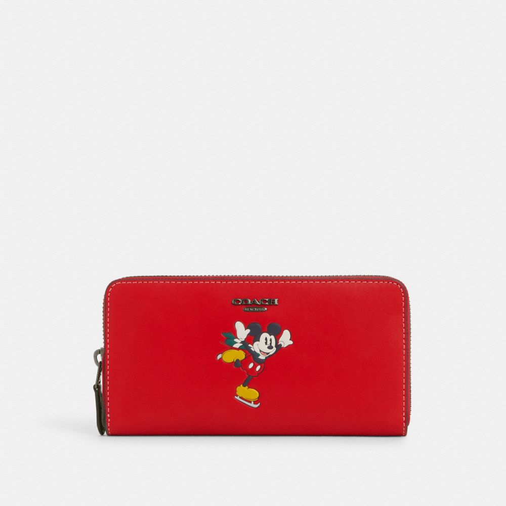 サイズと仕様【DISNEY X COACH】アコーディオン ウォレット！ミッキー