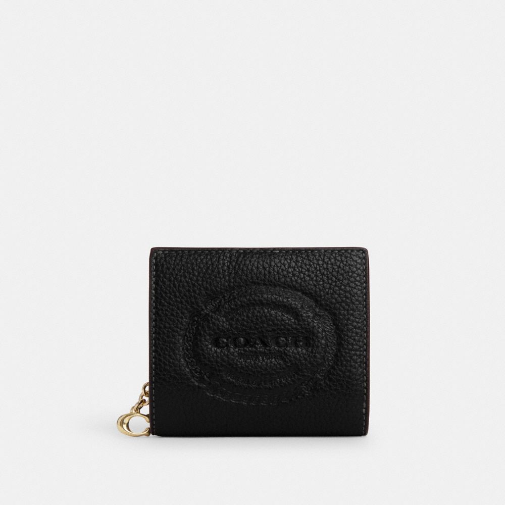 Snap Wallet With Coach Heritage