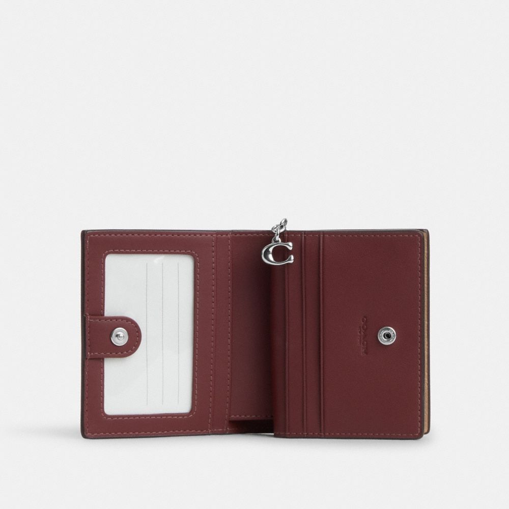 Snap Wallet With Coach Heritage