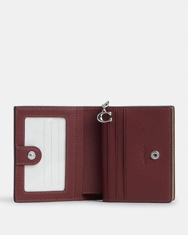 Snap Wallet With Coach Heritage