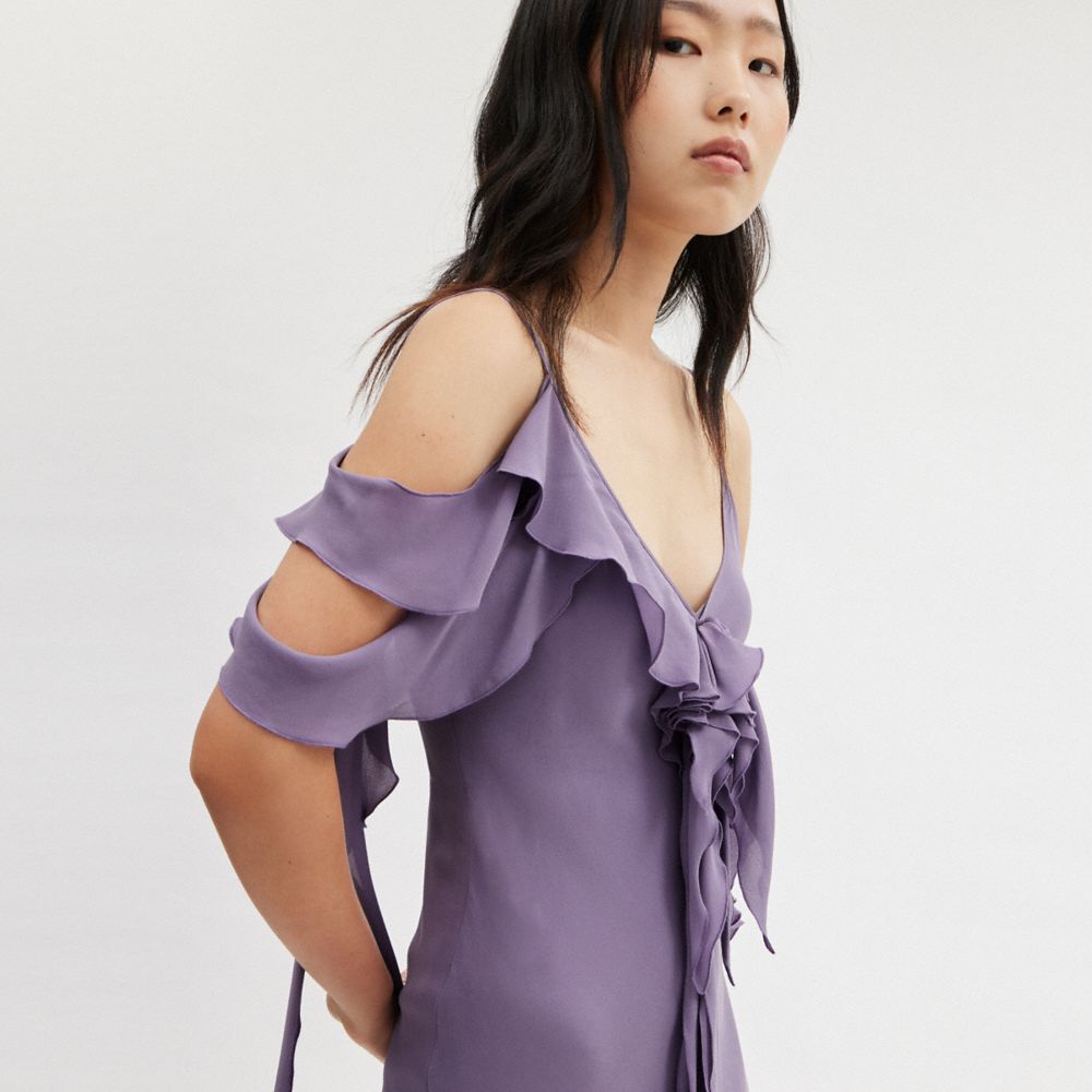 Spaghetti Straps Midi Dress & Reviews - Purple - Sustainable