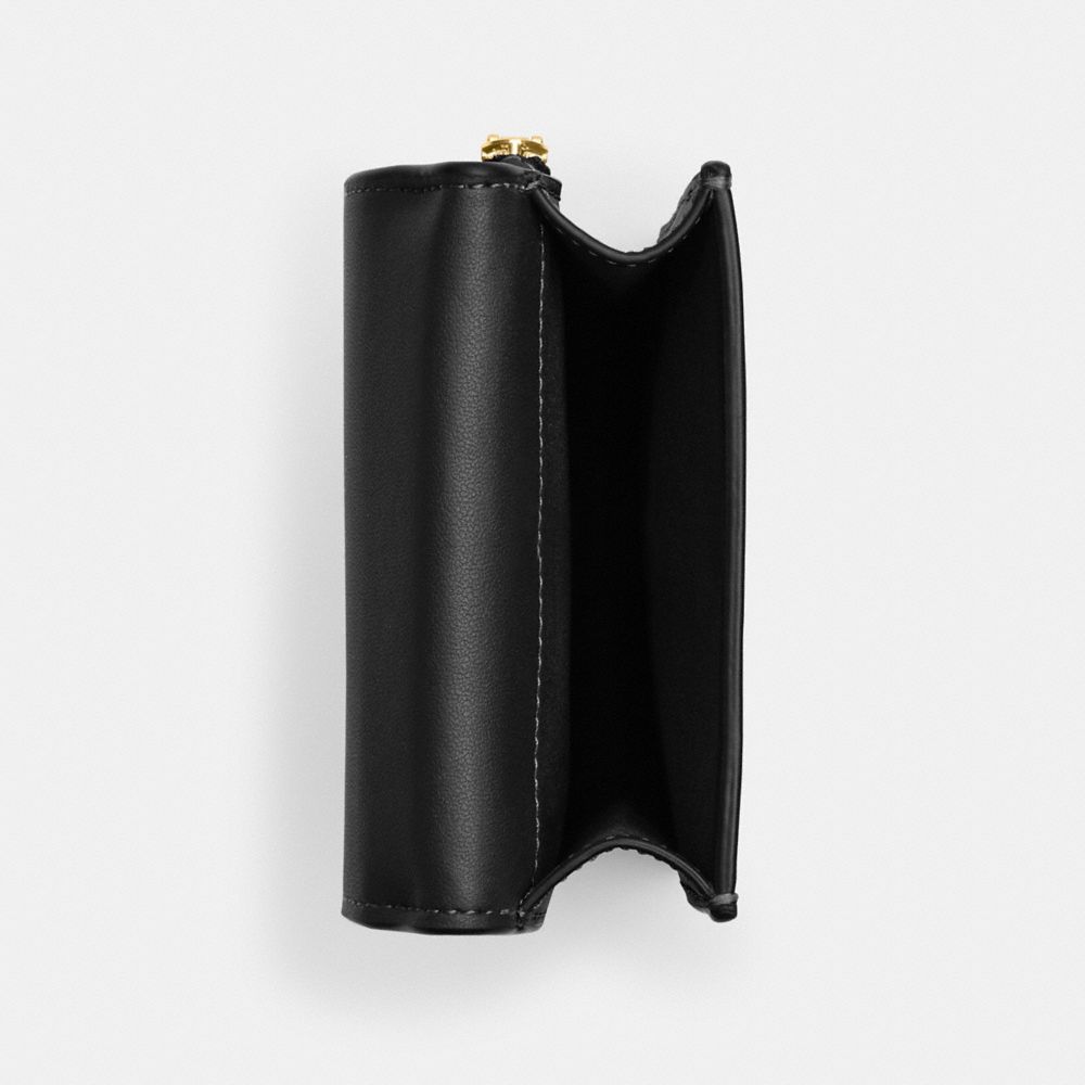 COACH®,ノース／サウス フォーン クロスボディ・シグネチャー キャンバス,ミニバッグ&お財布ショルダー,ﾌﾞﾗｳﾝ/ﾌﾞﾗｯｸ