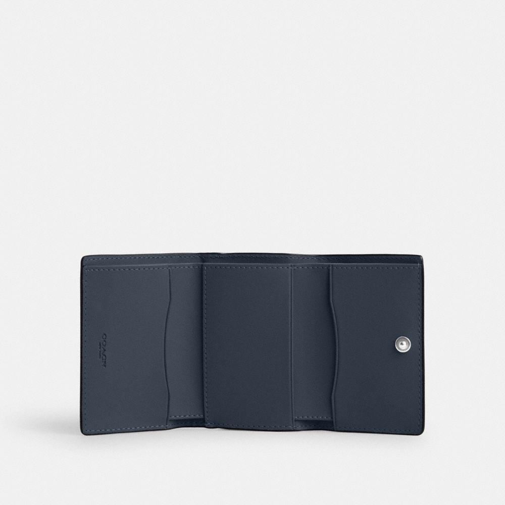 Blue coach wallet online mens