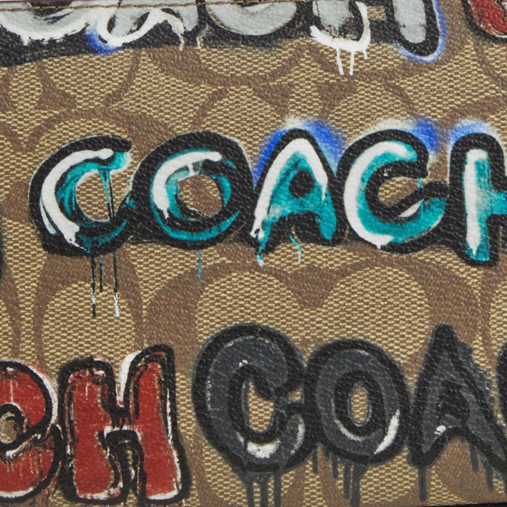 Coach Mint + Serf Nolita 19 in Signature Canvas