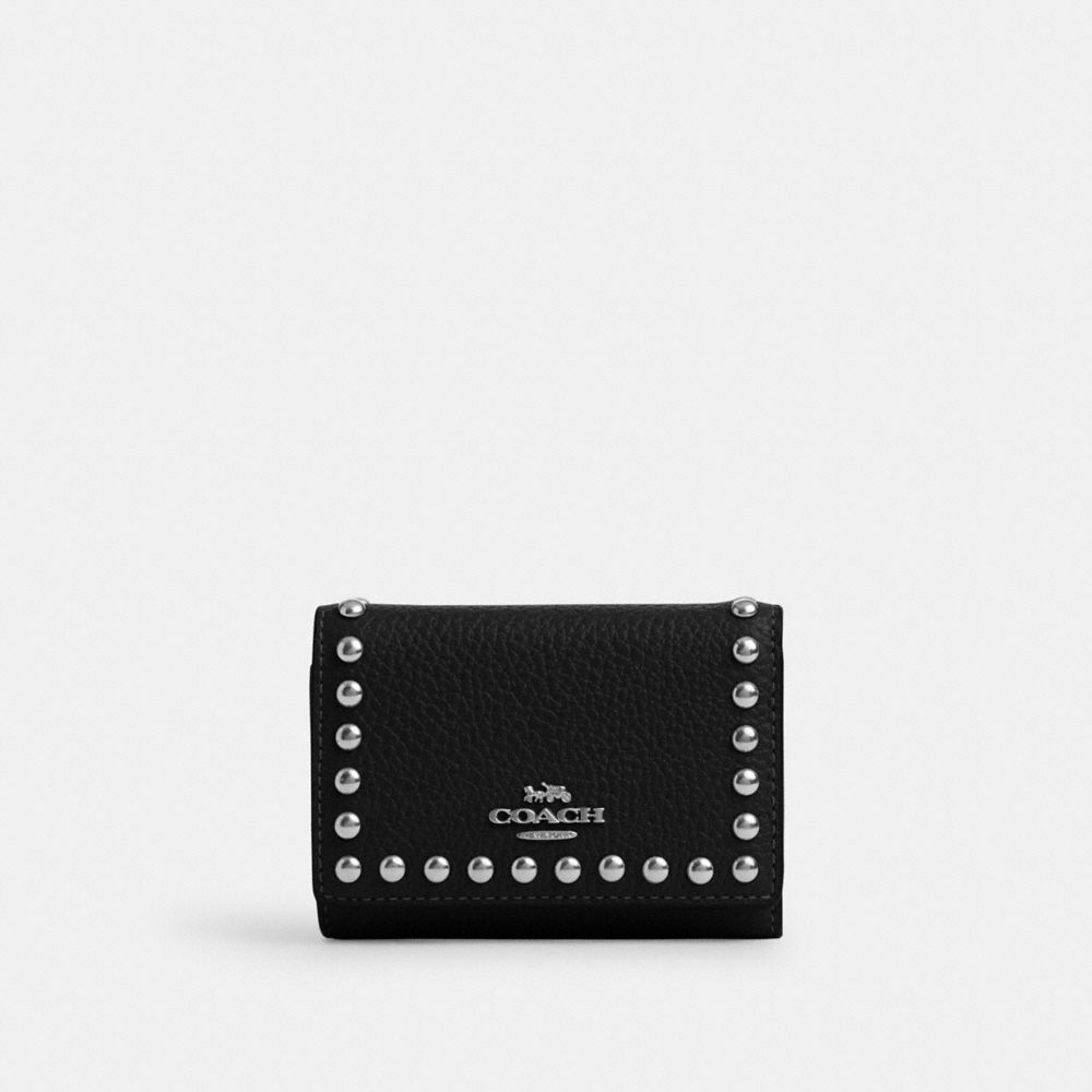 Micro Wallet With Rivets