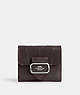 COACH®,SMALL MORGAN WALLET,Leather,Silver/Amethyst,Front View