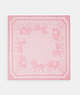COACH®,SIGNATURE HORSE AND CARRIAGE SILK SQUARE SCARF,Silk,Flower Pink,Front View