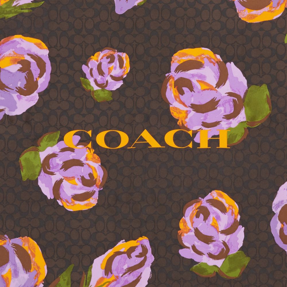 公式】コーチアウトレット | シグネチャー ローズ プリント