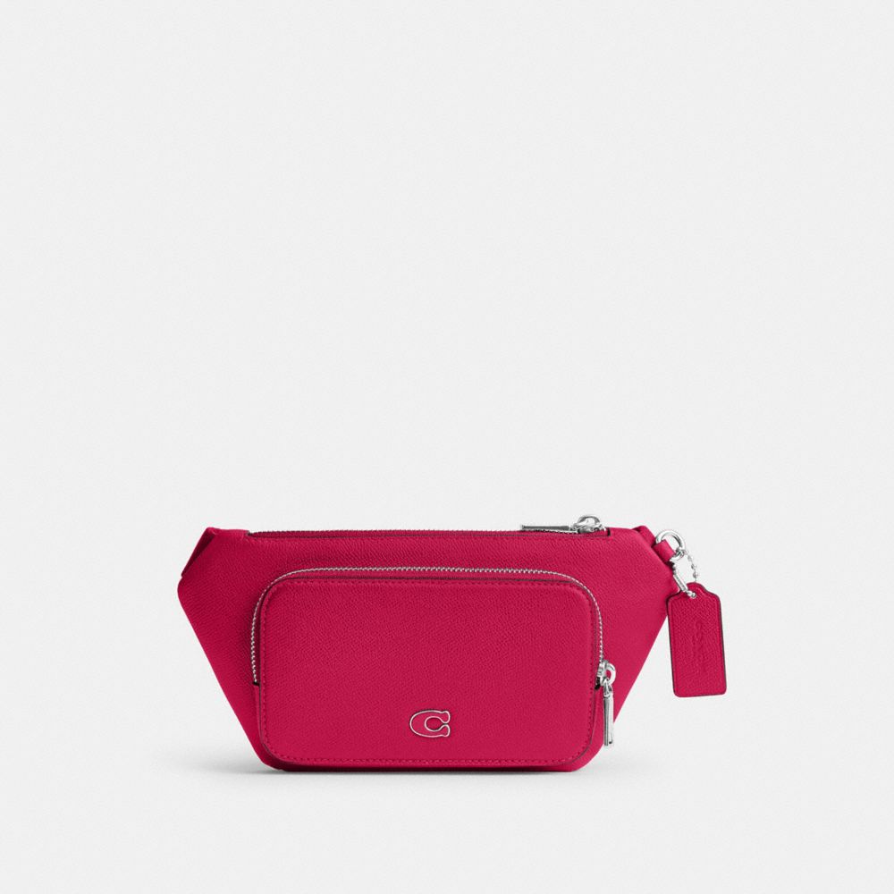 Pink Leather Crossbody Bags COACH